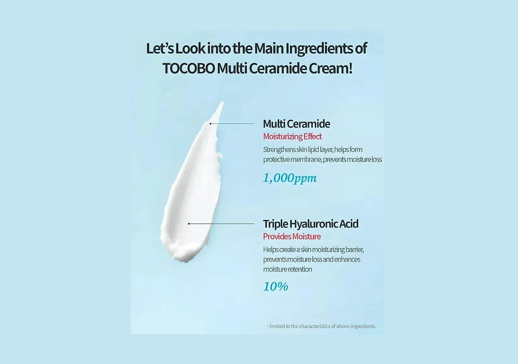 TOCOBO | Multi Ceramide Cream - 50ml - InternationalCosmetic