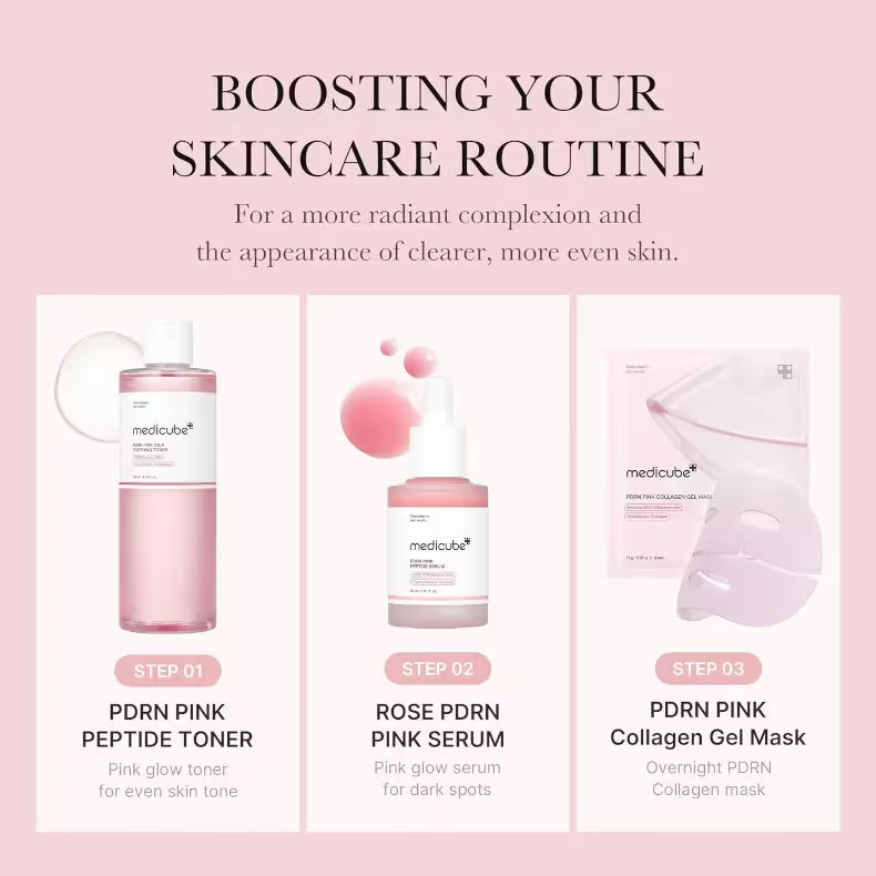 MEDICUBE | PDRN Pink CICA Soothing Toner - 250 ml