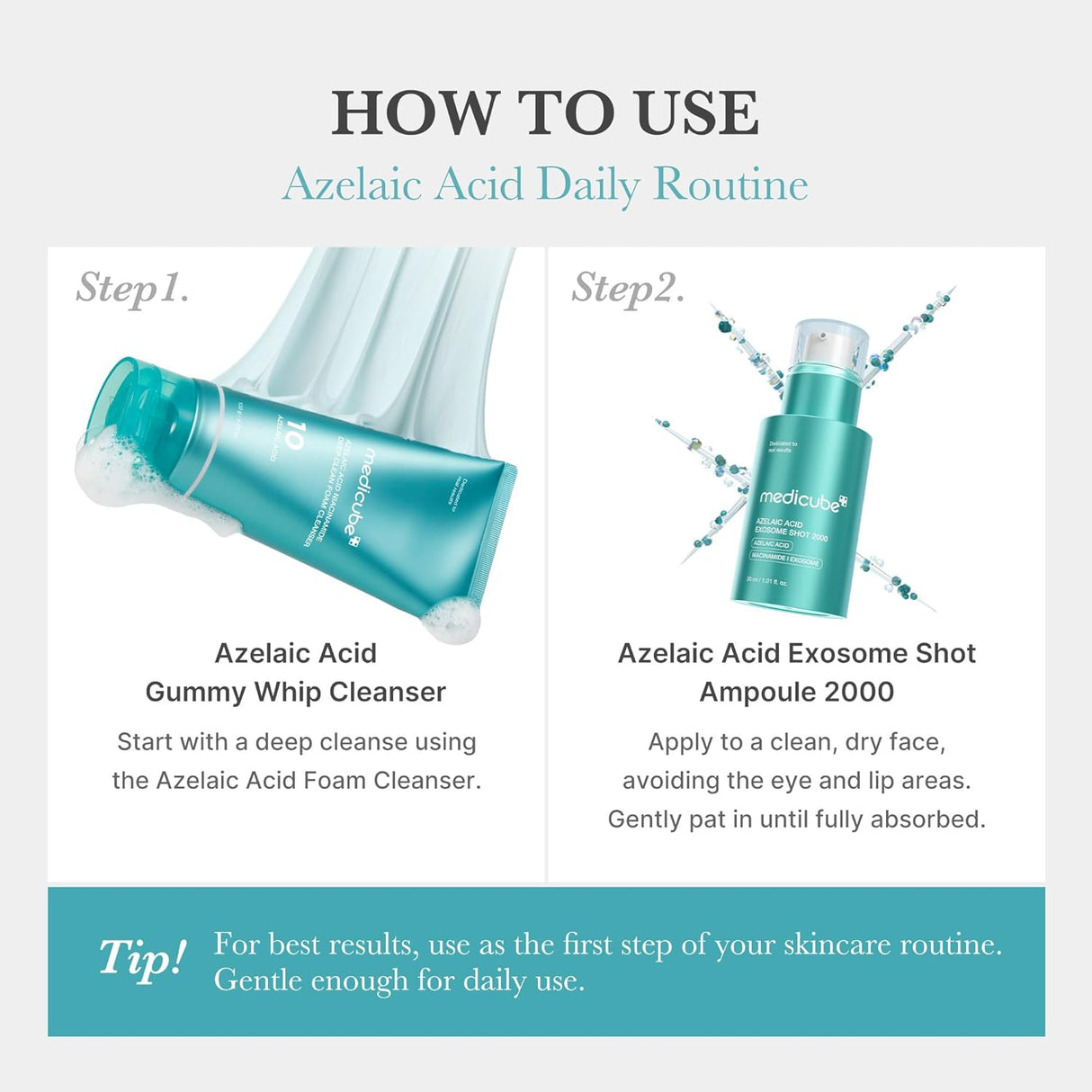 MEDICUBE | Azelaic Acid Exosome Shot 2000 - 30ml