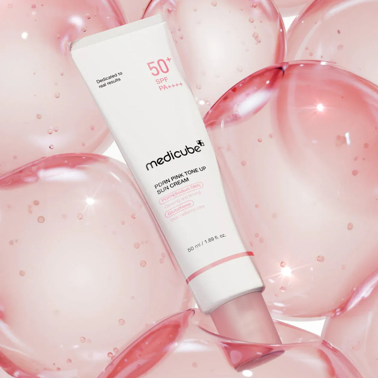 MEDICUBE | PDRN Pink Tone-Up Sun Cream SPF50+ - 50ml