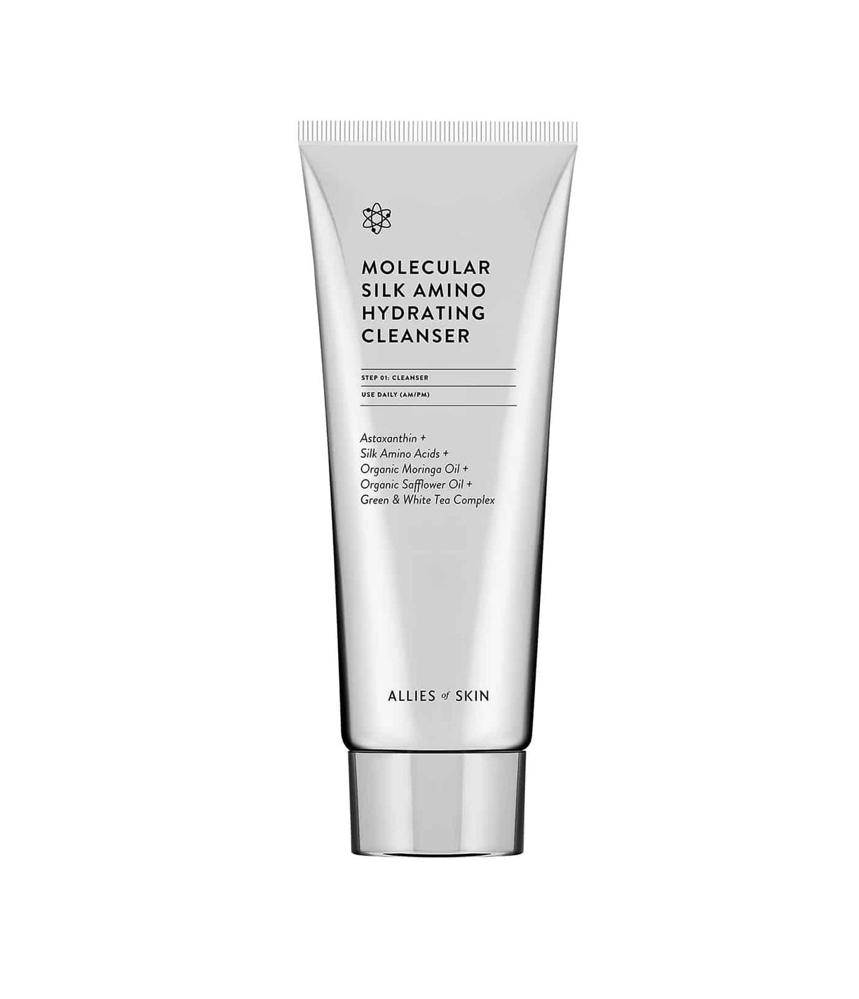 ALLIES OF SKIN | Formato de Viaje Molecular Silk Amino Hydrating Cleanser - 25ml - InternationalCosmetic