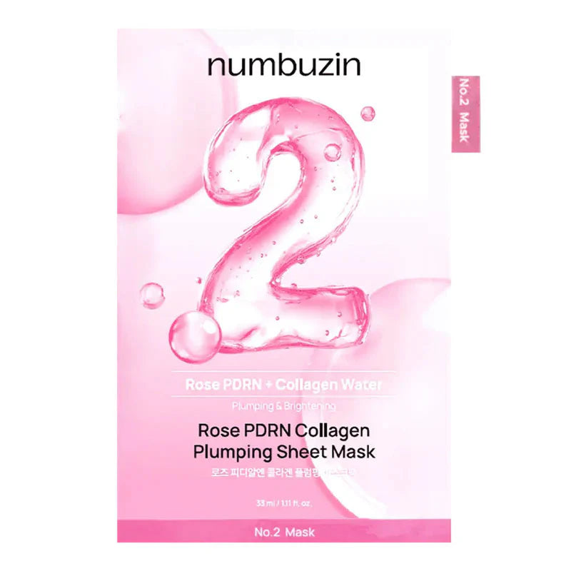 NUMBUZIN | No.2 Rose PDRN Collagen Plumping Sheet Mask