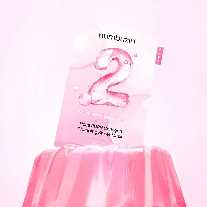 NUMBUZIN | No.2 Rose PDRN Collagen Plumping Sheet Mask