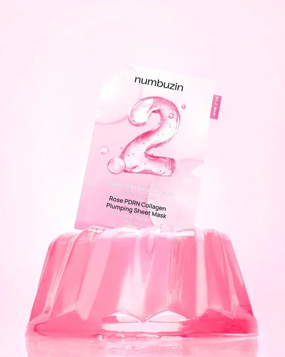 NUMBUZIN | No.2 Rose PDRN Collagen Plumping Sheet Mask