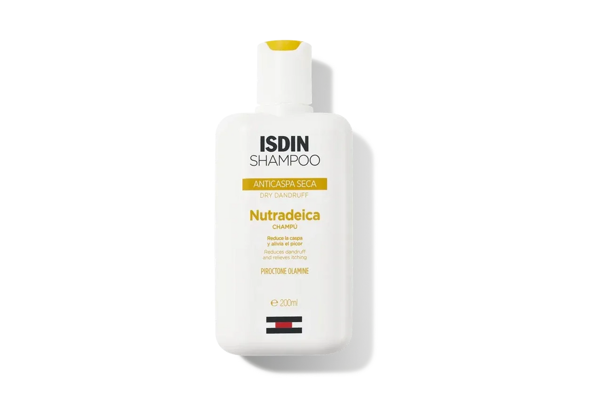 ISDIN | Nutradeica® Champú Anticaspa Seca - 200ml - InternationalCosmetic