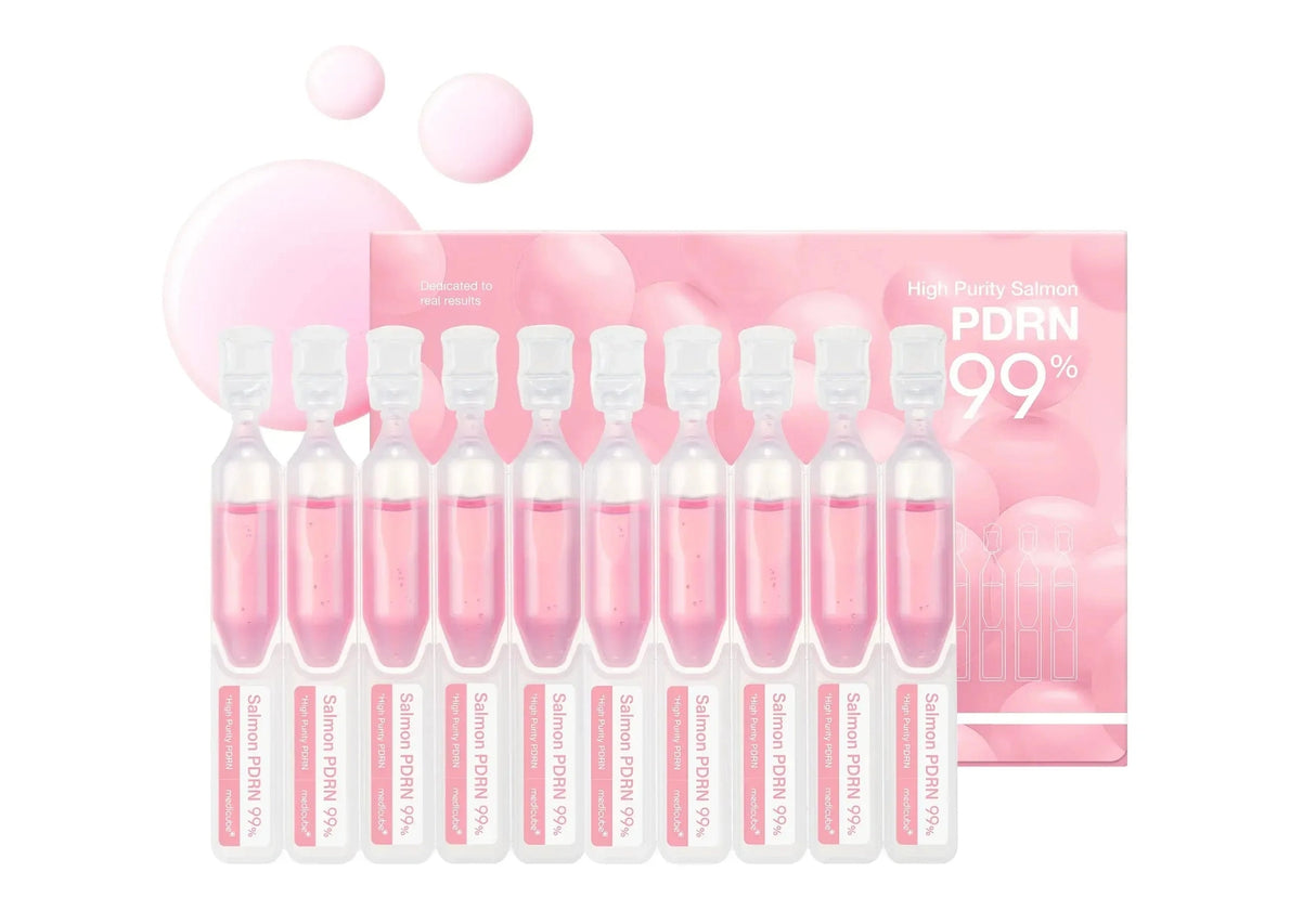 MEDICUBE | PDRN Pink One Day Serum Set - 1.5 ml x 10 viales - InternationalCosmetic