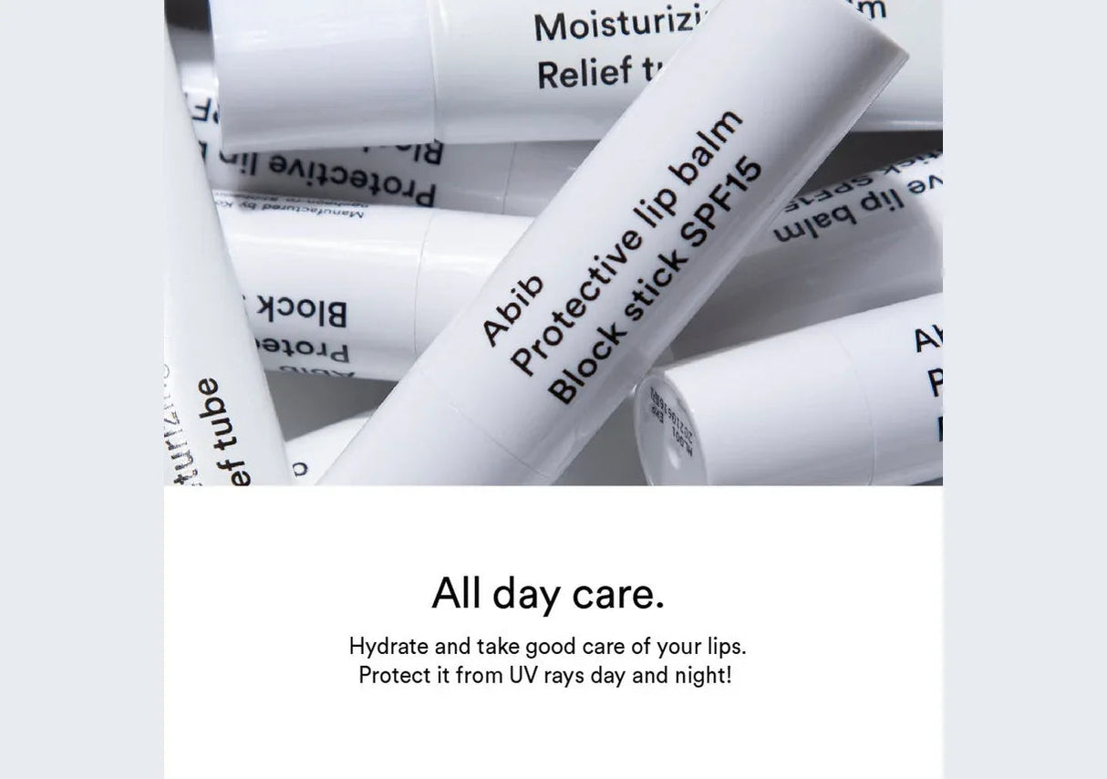 ABIB | Protective Lip Balm Block Stick - 3.3gr - InternationalCosmetic