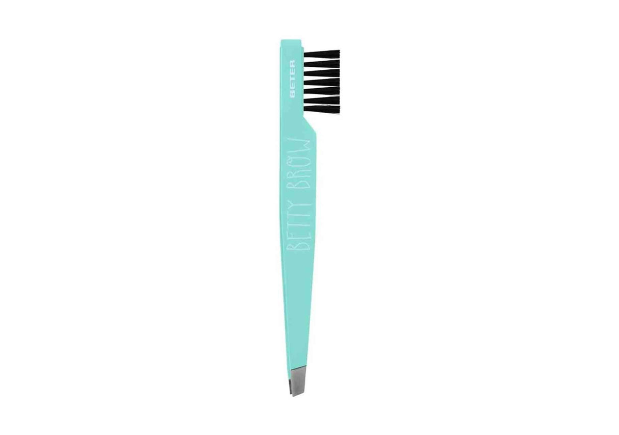BETER | Pinza de Depilar con Cepillo Betty Brow - InternationalCosmetic