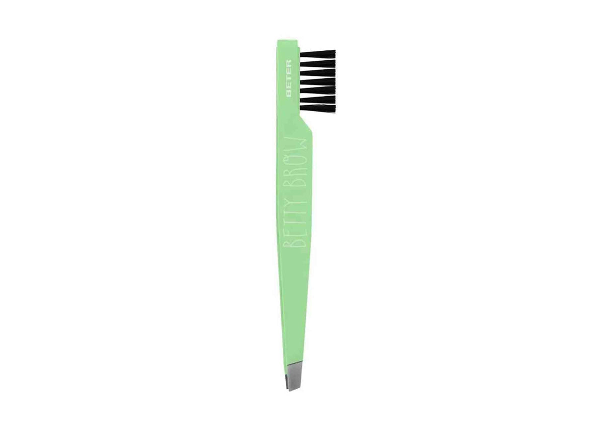 BETER | Pinza de Depilar con Cepillo Betty Brow - InternationalCosmetic