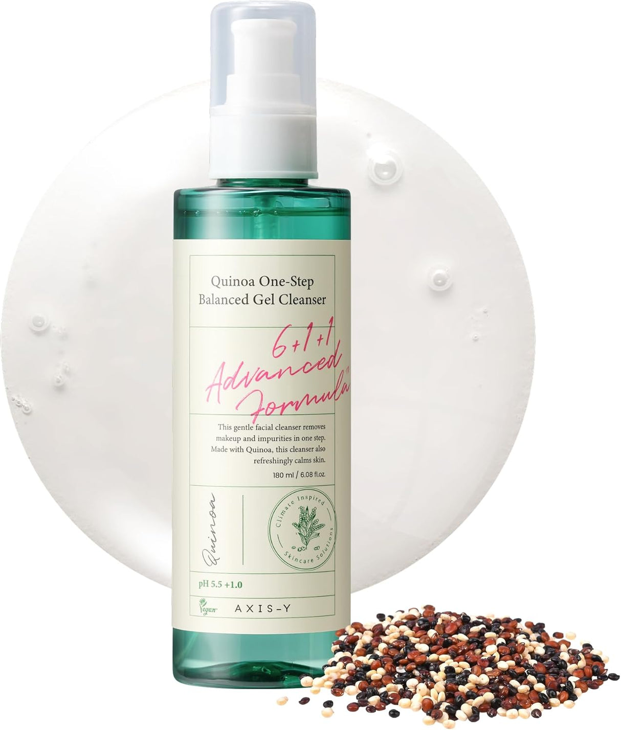AXIS-Y | Quinoa One Step Balanced Gel Cleanser - 180ml