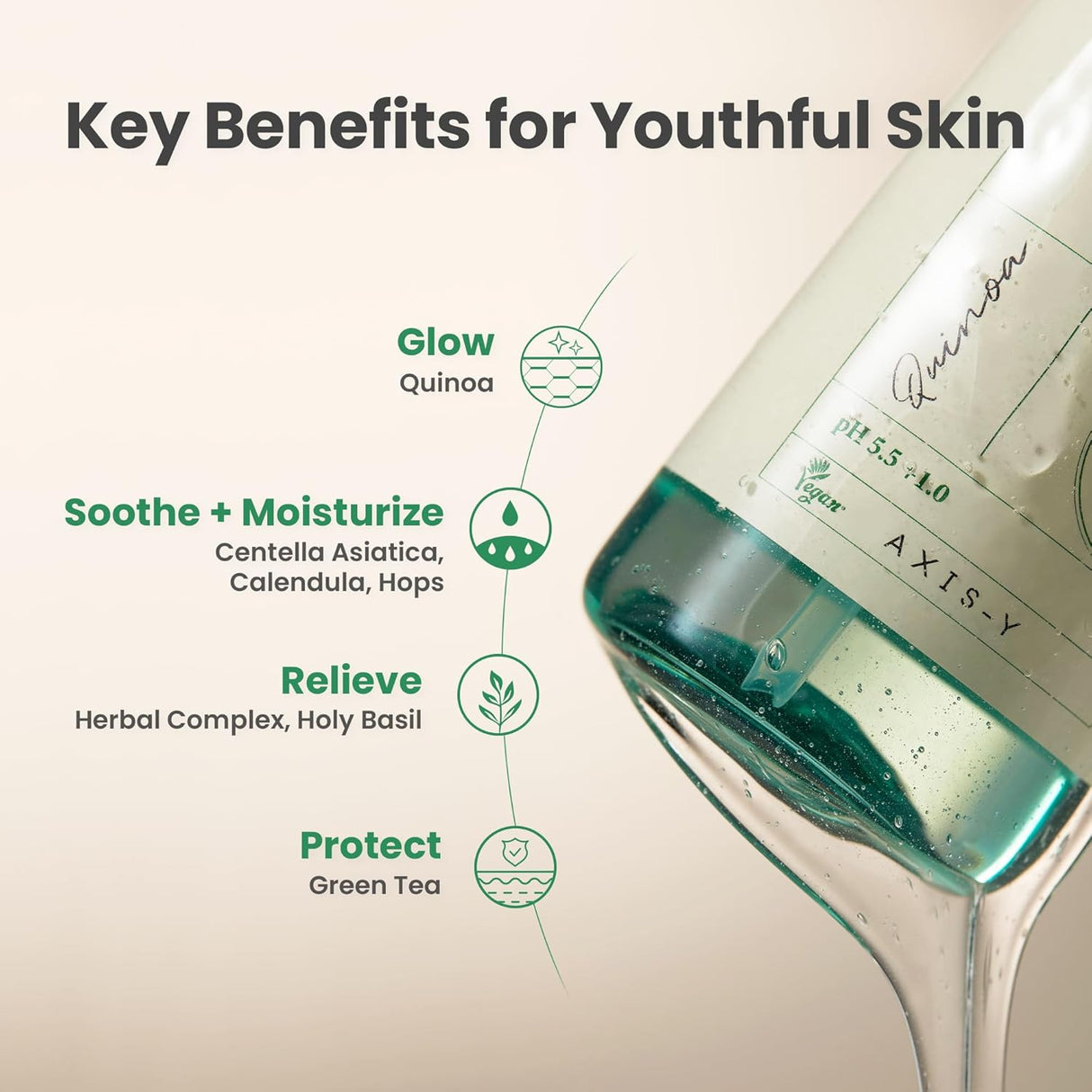AXIS-Y | Quinoa One Step Balanced Gel Cleanser - 180ml
