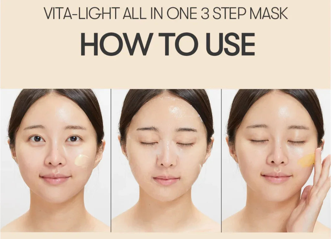 VT COSMETICS | Reedle Shot Vita-Light All-In-One 3 Step Mask - InternationalCosmetic