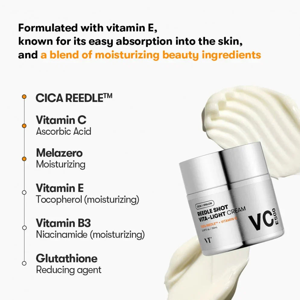 VT COSMETICS | Reedle Shot Vita-Light Cream - 50ml