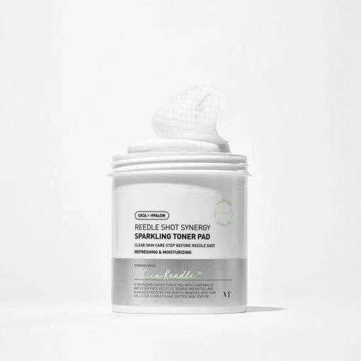 VT COSMETICS | Reedle Shot Synergy Sparkling Toner Pad - 80ud - InternationalCosmetic