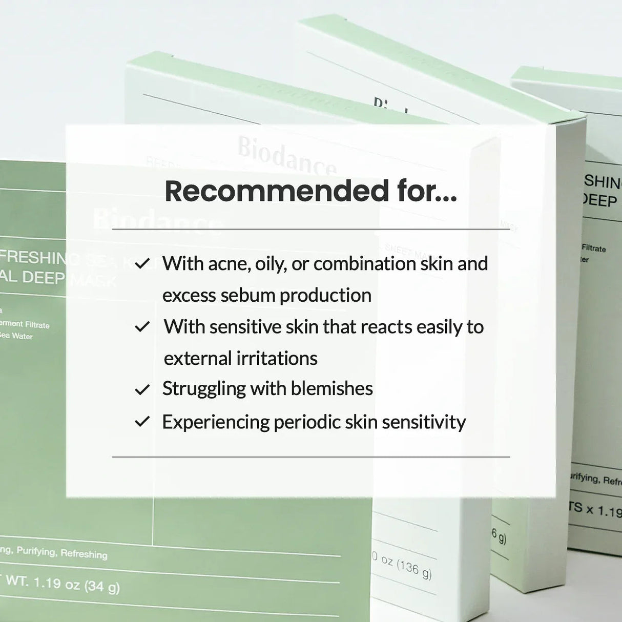 BIODANCE | Refreshing Sea Kelp Real Deep Mask - 4ud - InternationalCosmetic