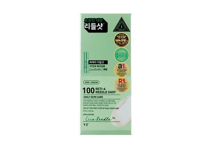 VT COSMETICS | Reti-A Reedle Shot 100 Stick Pouch - 10ud - InternationalCosmetic