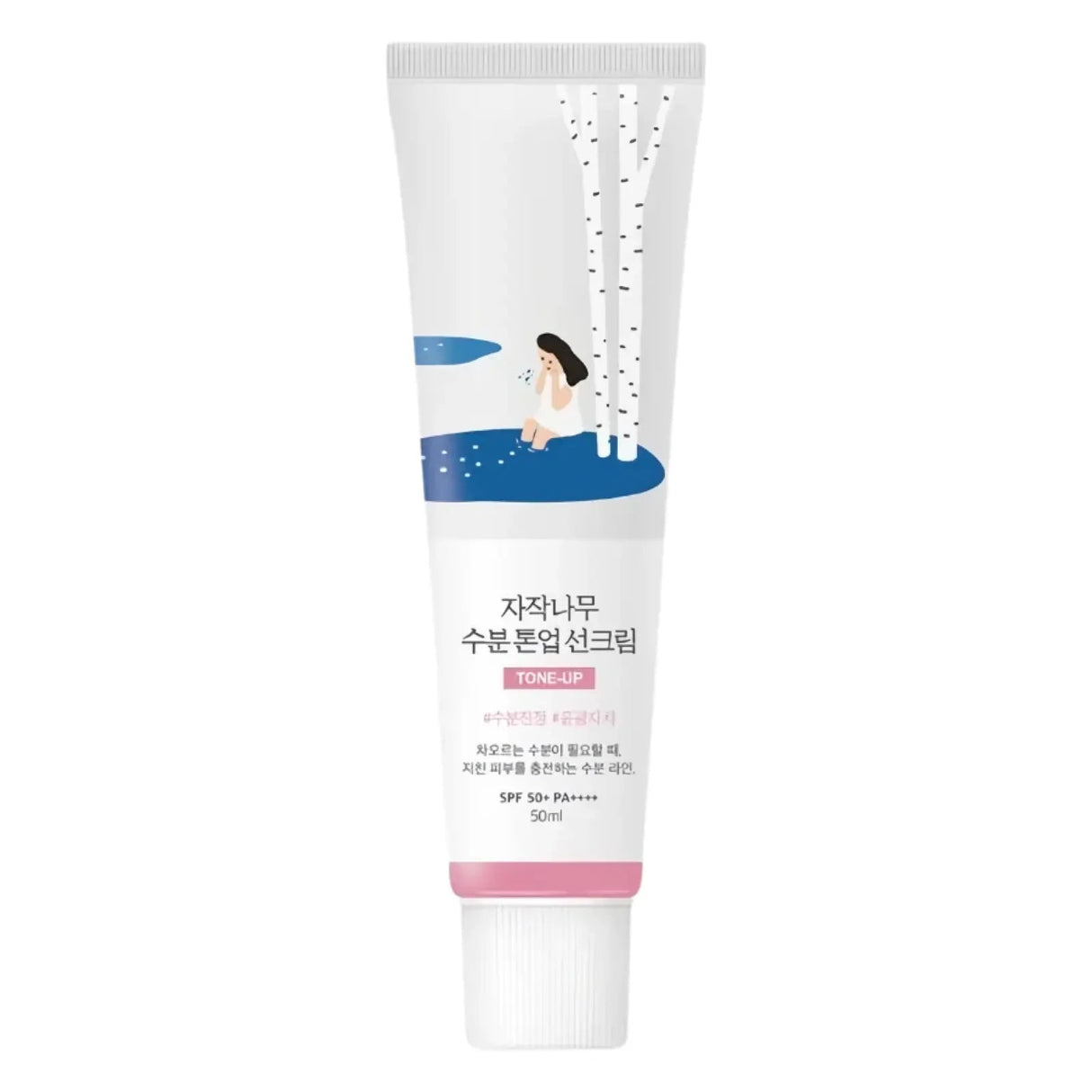ROUND LAB | Birch Juice Moisturizing Tone-Up Sun Screen SPF50+ - 50 ml - InternationalCosmetic
