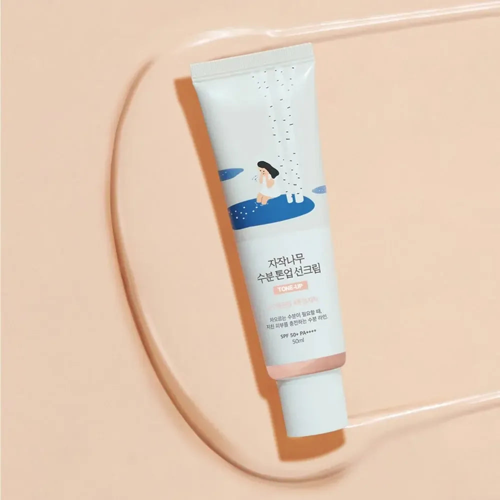ROUND LAB | Birch Juice Moisturizing Tone-Up Sun Screen SPF50+ - 50 ml - InternationalCosmetic