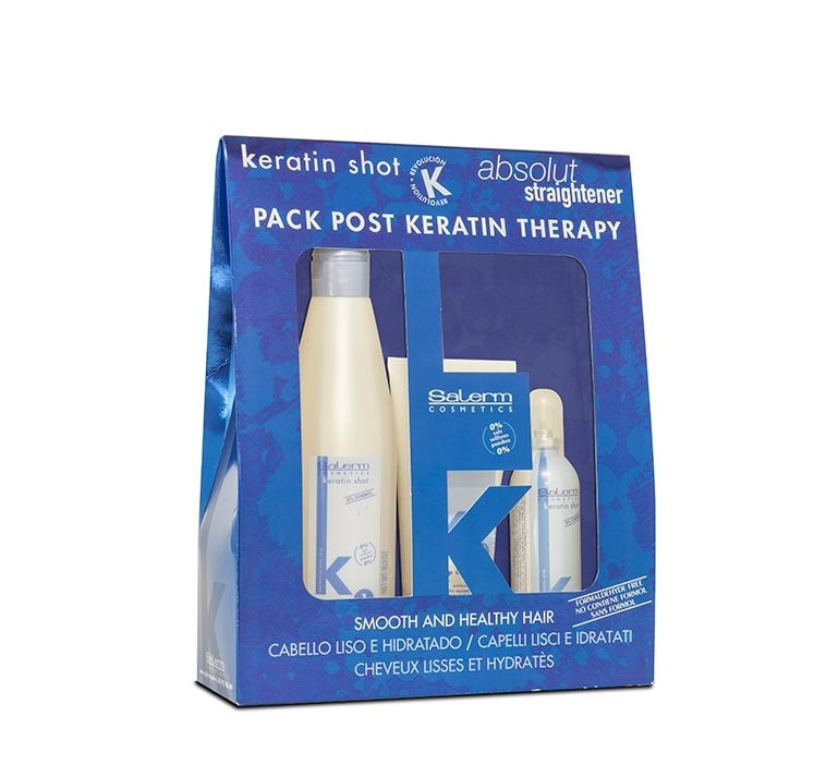 SALERM | Keratin Shot Kit de Mantenimiento