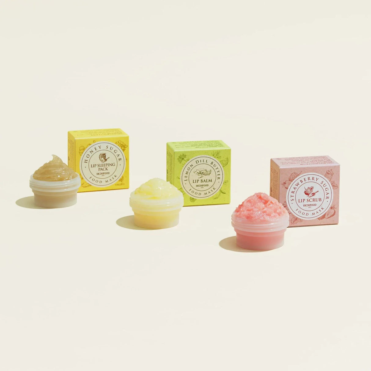 SKINFOOD | Honey Sugar Lip Sleeping Pack - 21gr - InternationalCosmetic
