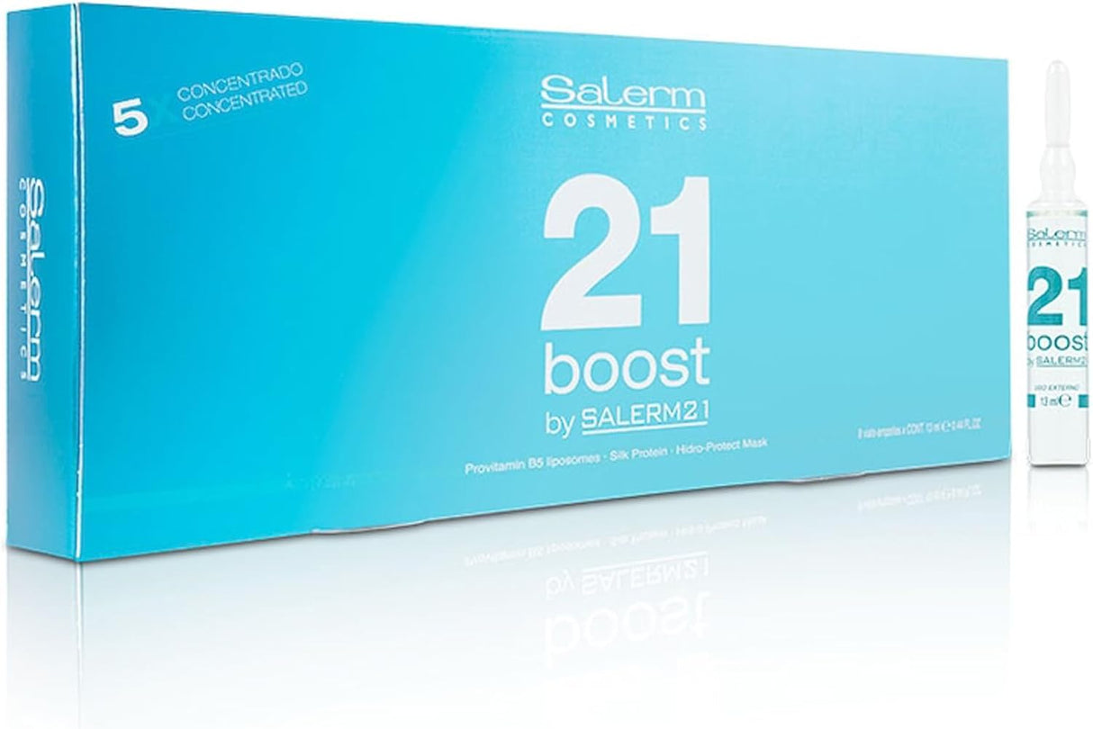 SALERM | Salerm 21 Boost Mascarilla Reparadora Intensiva - 8 ud