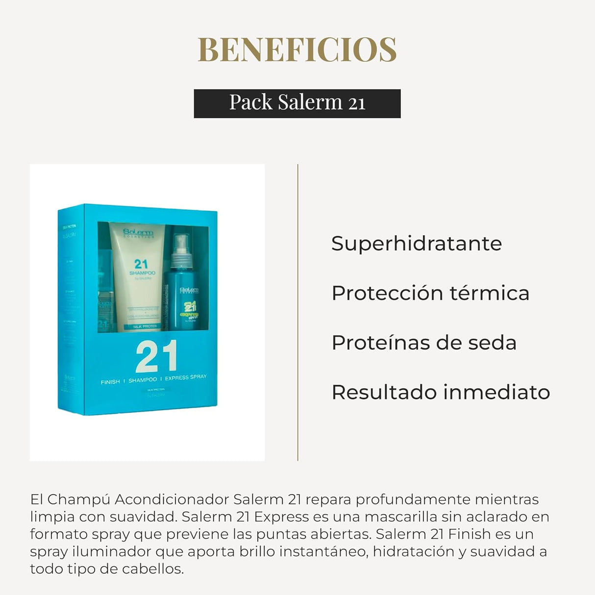 SALERM | Salerm 21 Pack Nutrición e Hidratación Capilar