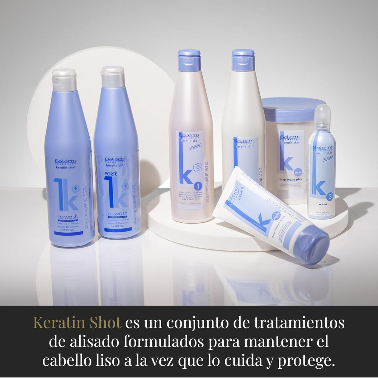 SALERM | Keratin Shot Champú - 500ml
