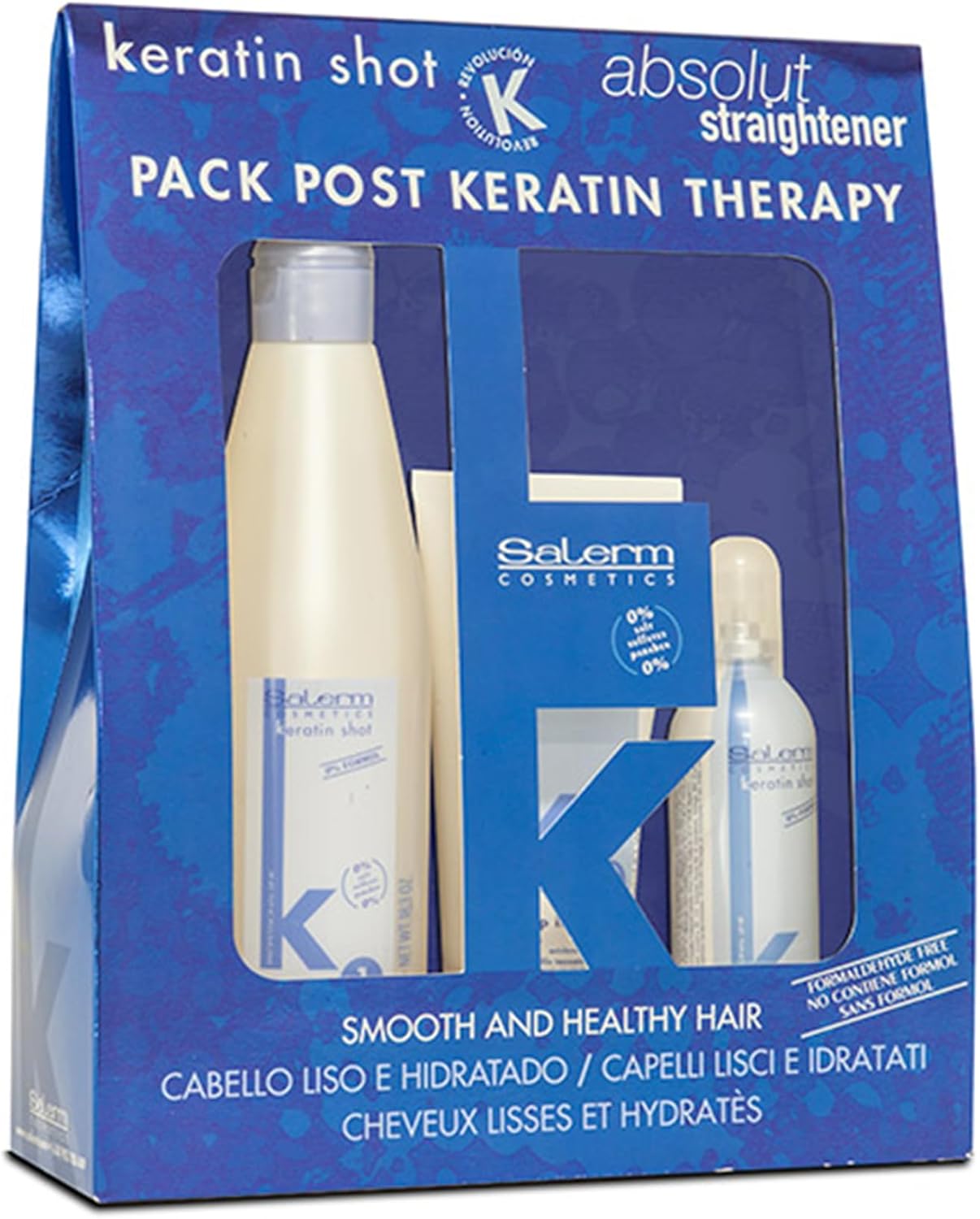 SALERM | Keratin Shot Kit de Mantenimiento