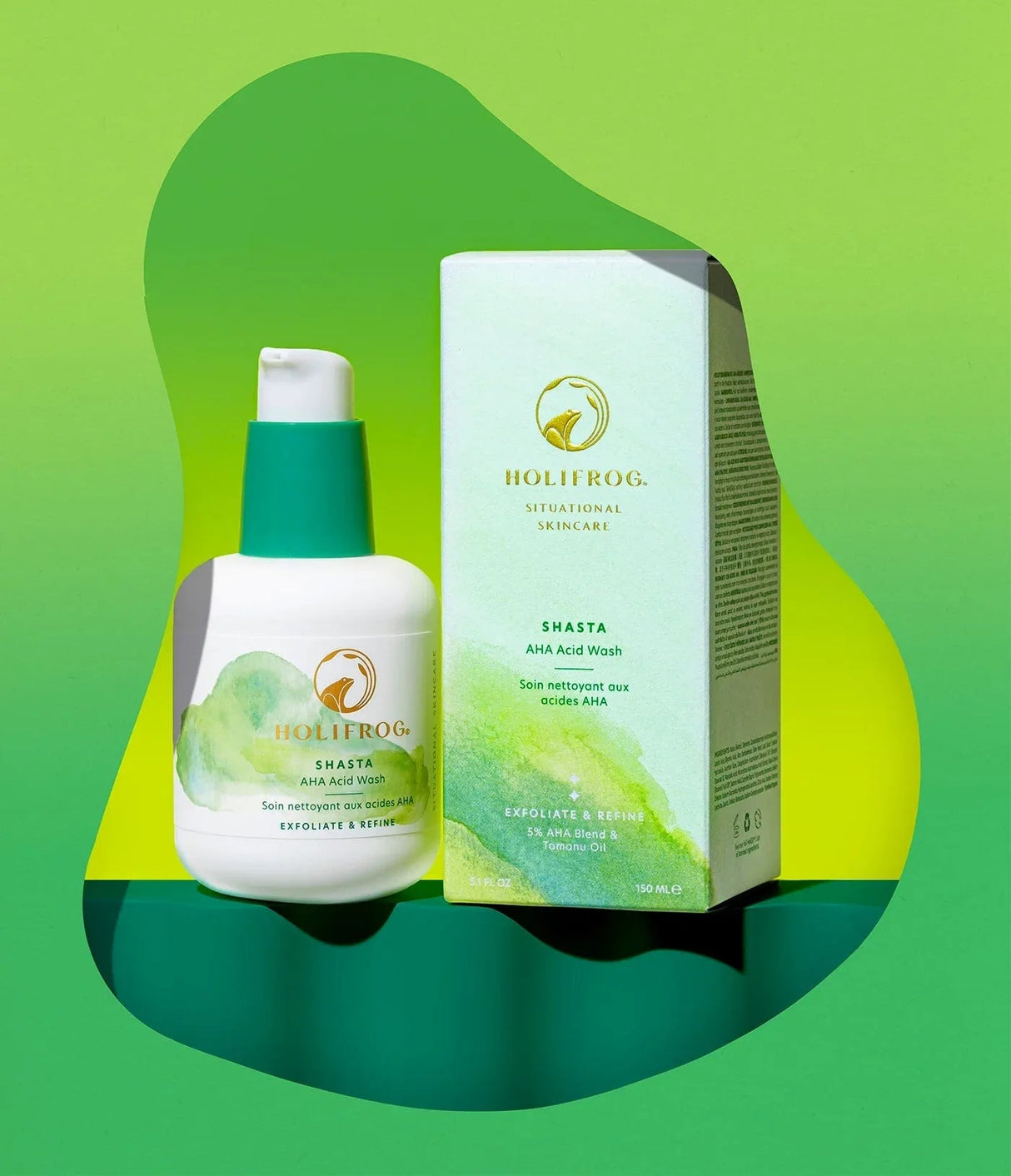 HOLIFROG | Formato de Viaje Shasta AHA Acid Wash - 50ml - InternationalCosmetic