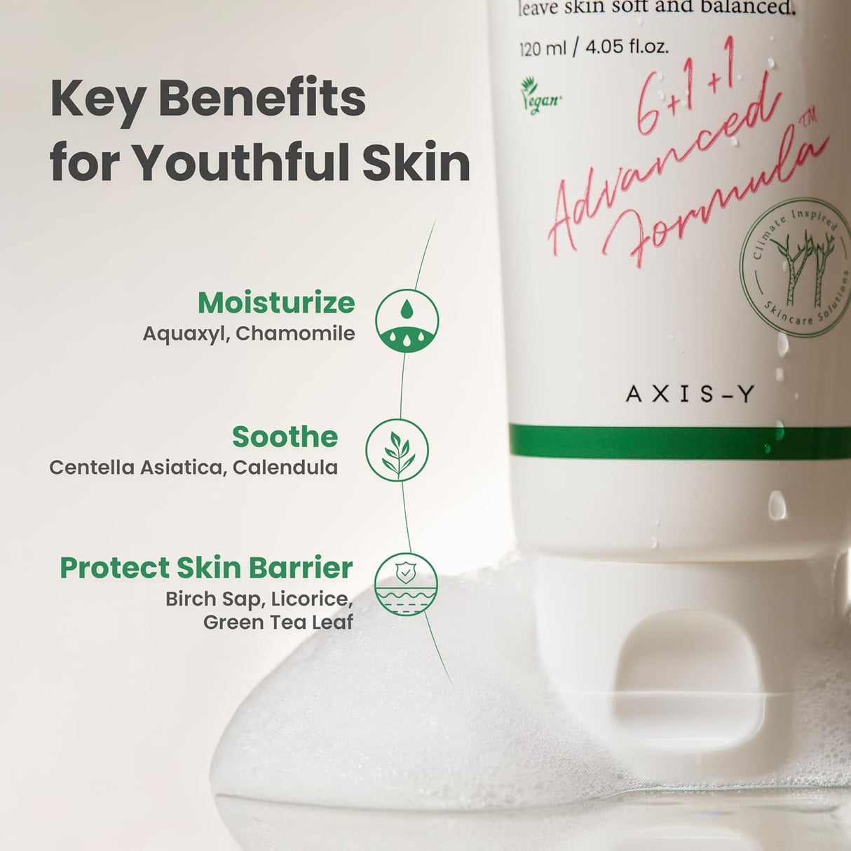 AXIS-Y | Sunday Morning Refreshing Cleansing Foam - 120ml