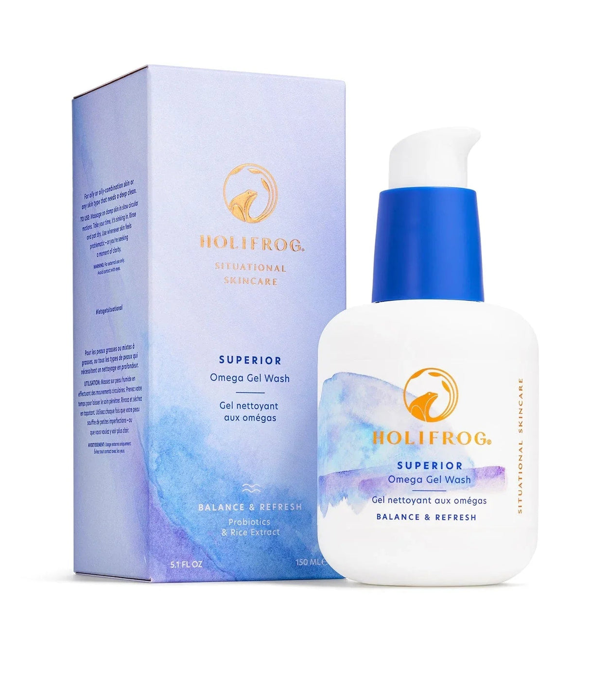 HOLIFROG | Superior Omega Gel Wash Mini - 50ml - InternationalCosmetic