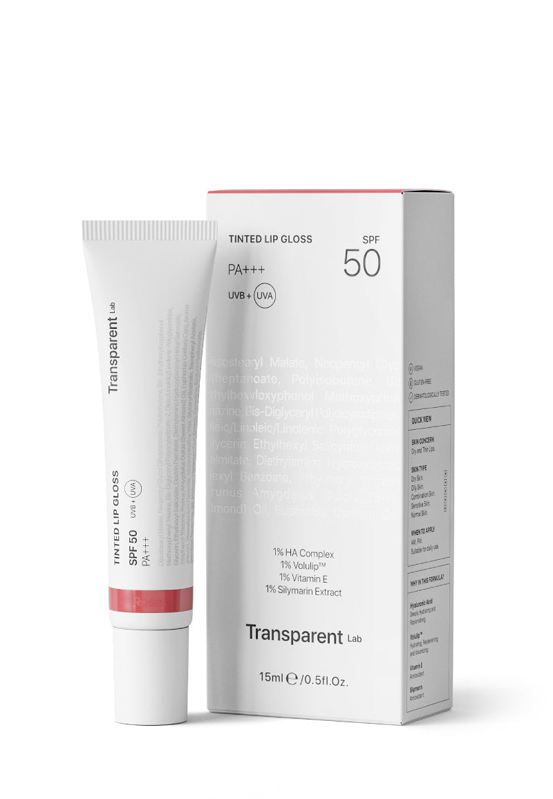 TRANSPARENT LAB | Tinted Lip Gloss Rose - 15ml - imagen 11
