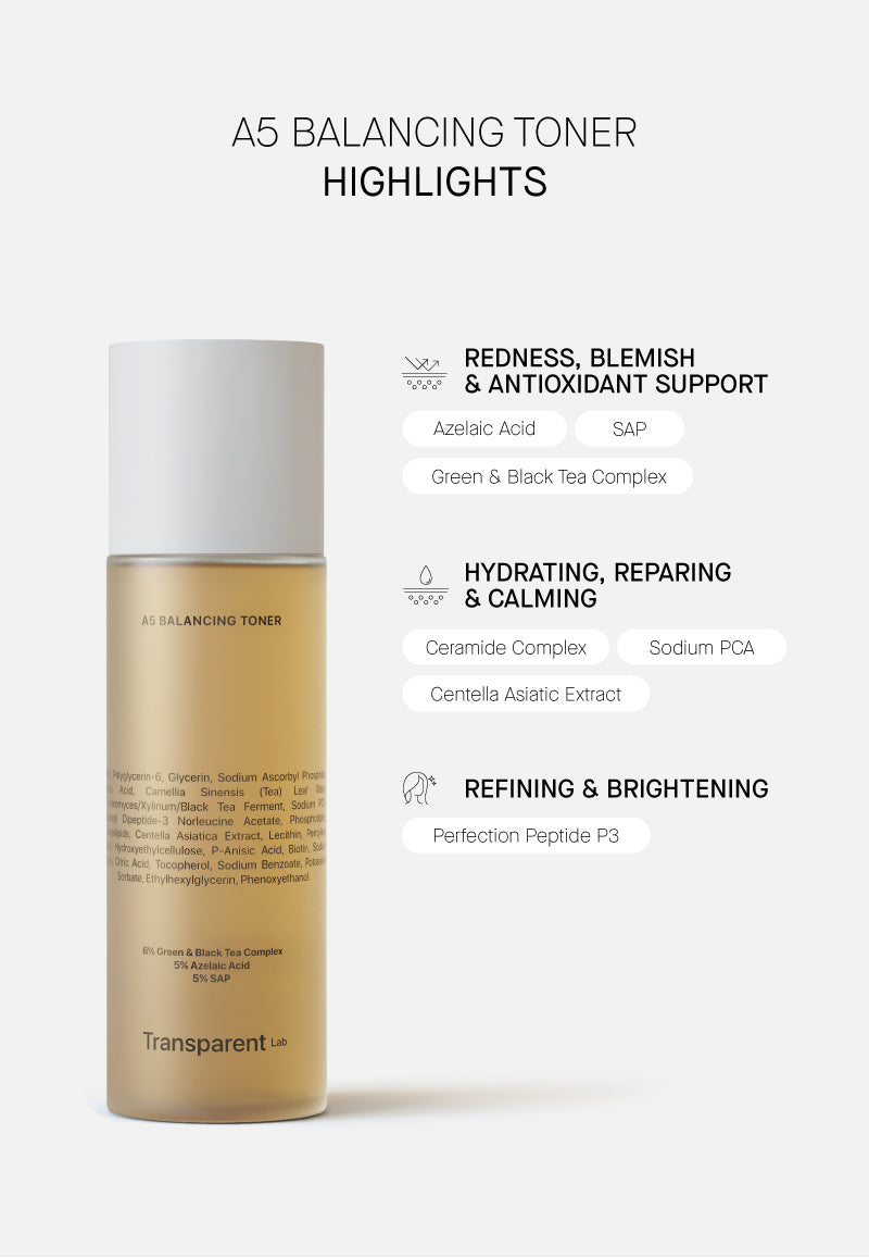 TRANSPARENT LAB | A5 Balancing Toner - 130ml - imagen 6