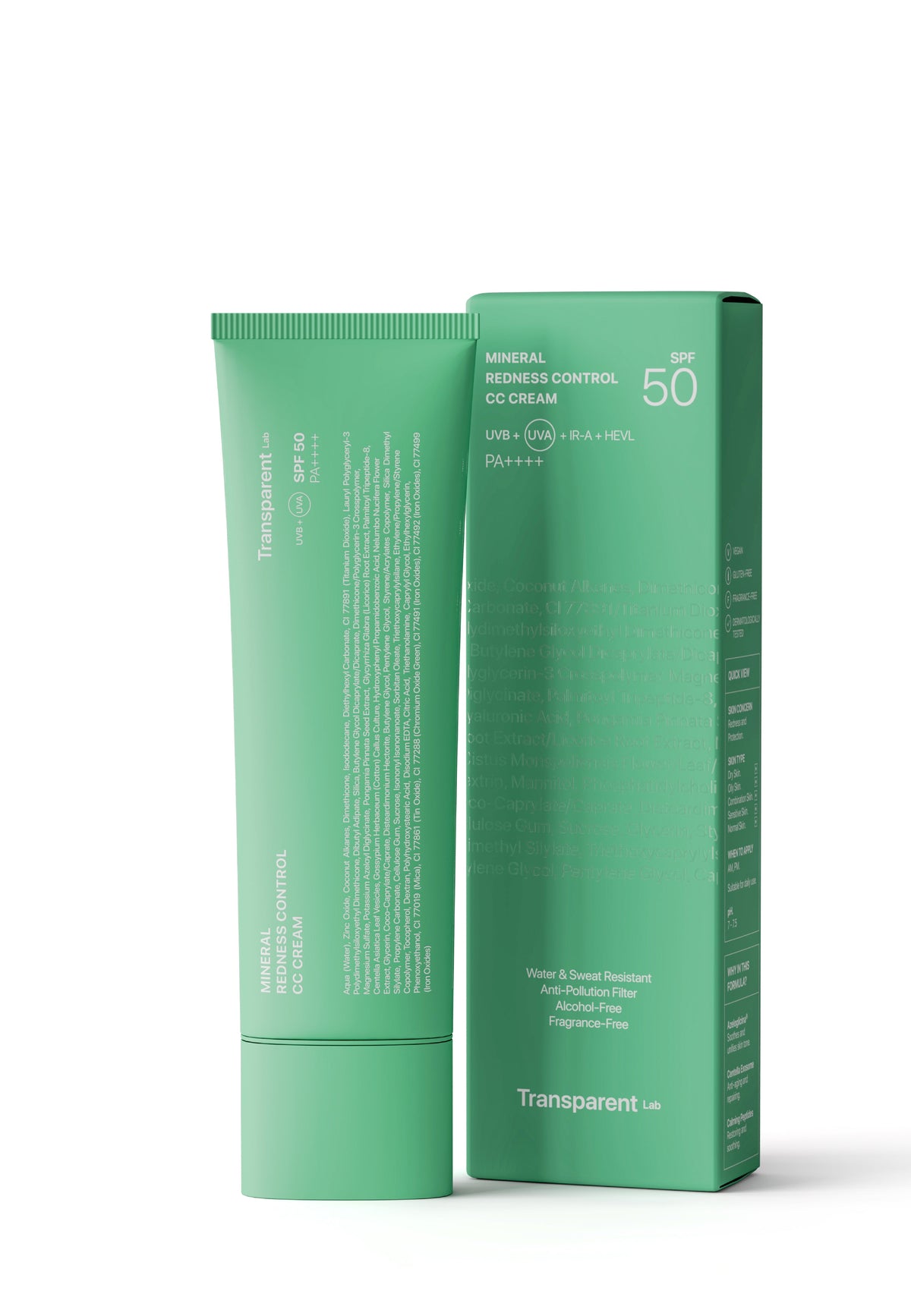 TRANSPARENT LAB | Mineral Redness Control CC Cream - 45ml - imagen 9