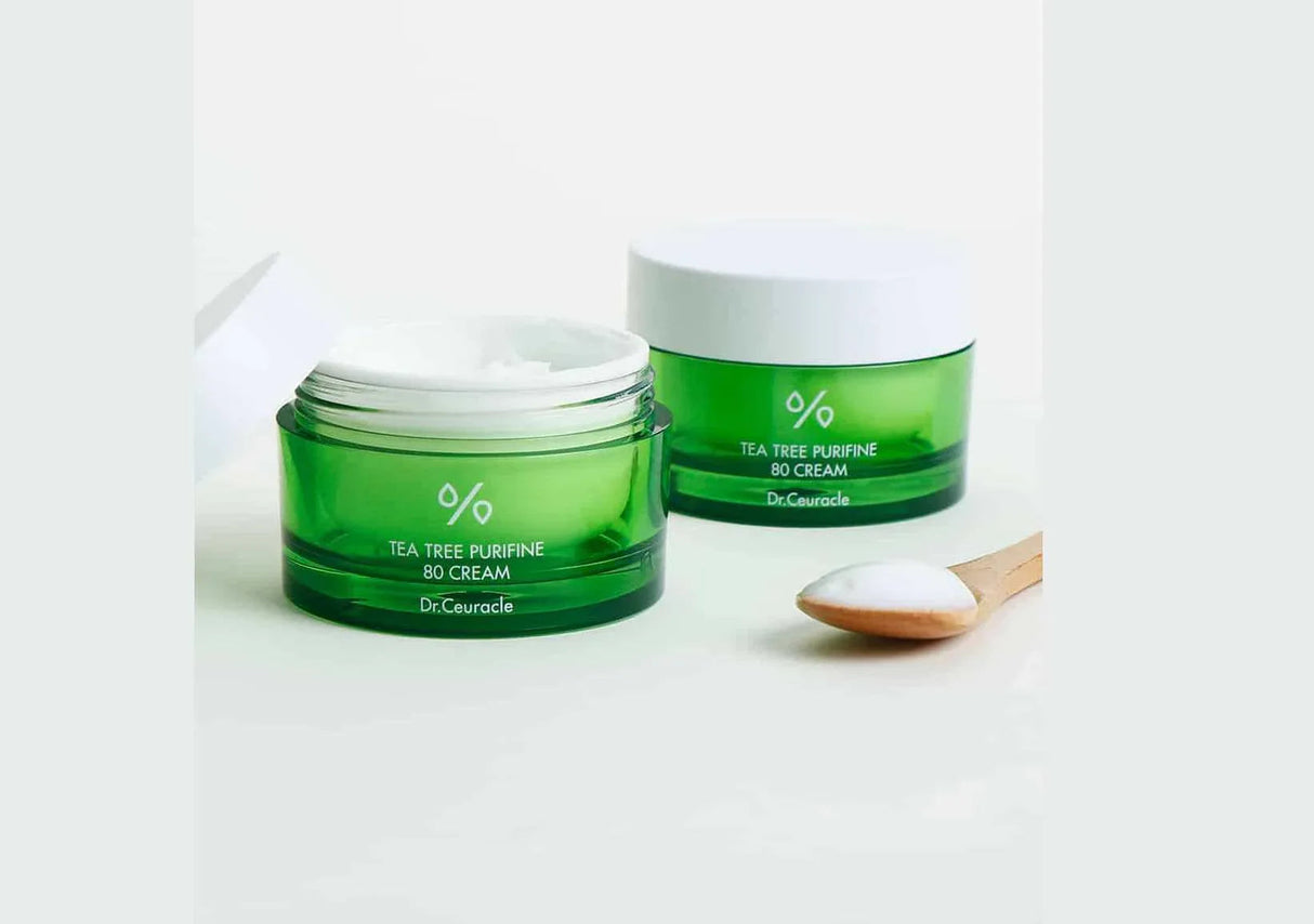 DR. CEURACLE | Muestra Tea Tree Purifine 80 Cream - 1.5ml - InternationalCosmetic