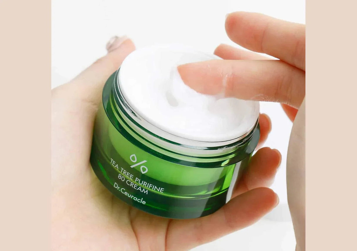 DR. CEURACLE | Muestra Tea Tree Purifine 80 Cream - 1.5ml - InternationalCosmetic