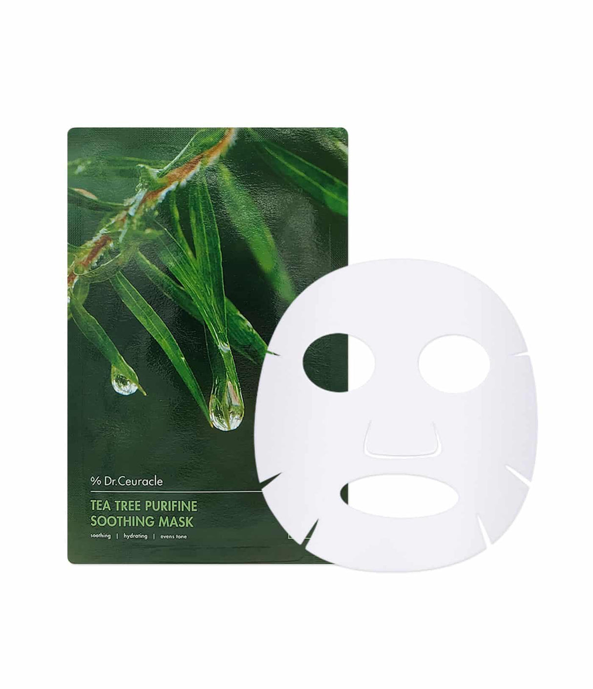 DR. CEURACLE | Tea Tree Purifine Soothing Mask - 1ud - InternationalCosmetic