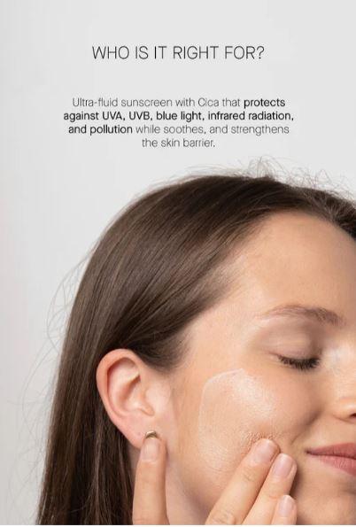 TRANSPARENT LAB | Ultra Fluid Cica Sunscreen - 100ml - InternationalCosmetic