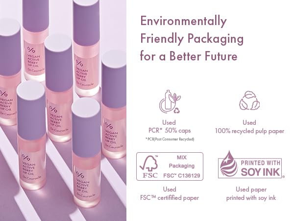 DR. CEURACLE | Vegan Active Berry Lip Oil - 4,5ml
