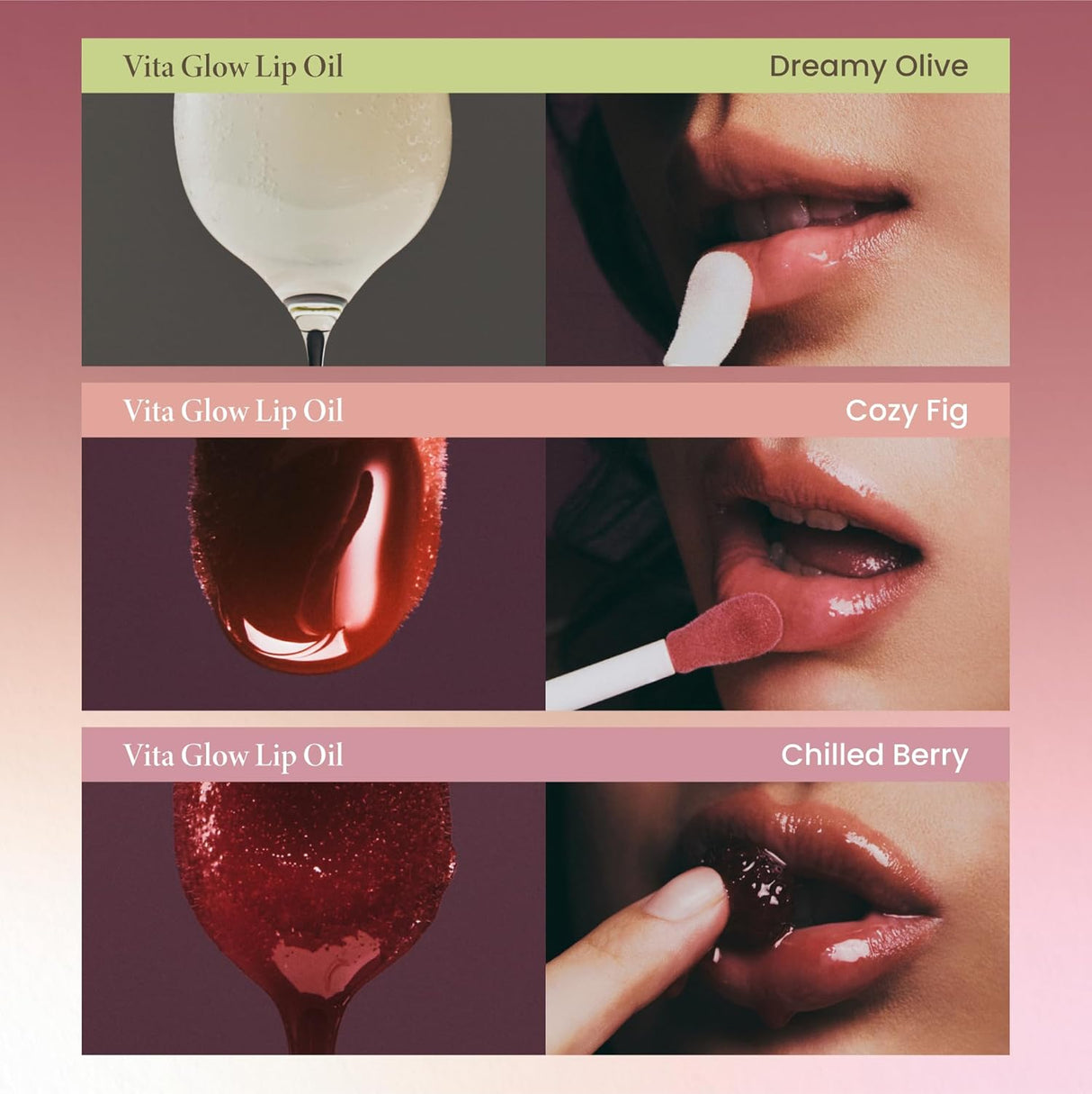 AXIS-Y | Vita Glow Lip Oil – Dreamy Olive - 4.5gr