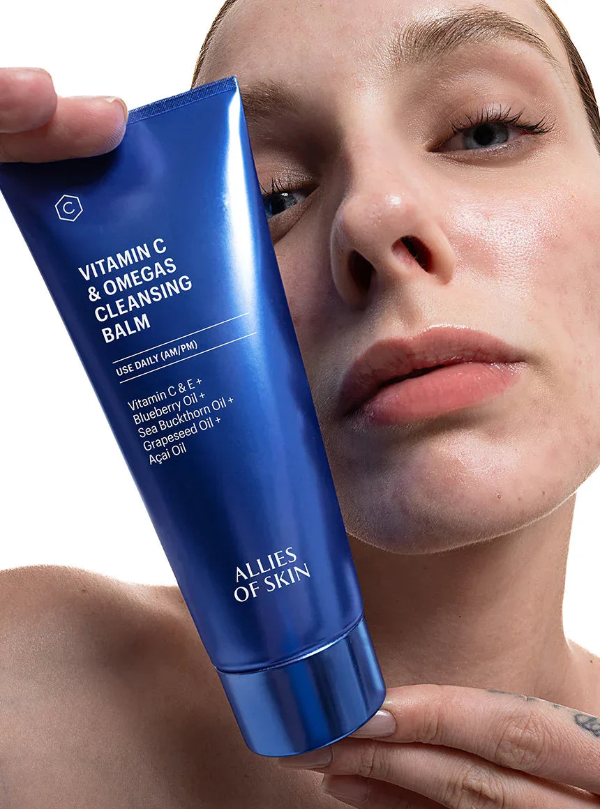 ALLIES OF SKIN | Vitamin C & Omegas Cleansing Balm - 100ml - InternationalCosmetic