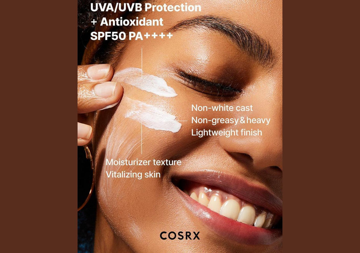COSRX | Vitamin E Vitalizing Sunscreen Protector Solar SPF50+ - InternationalCosmetic