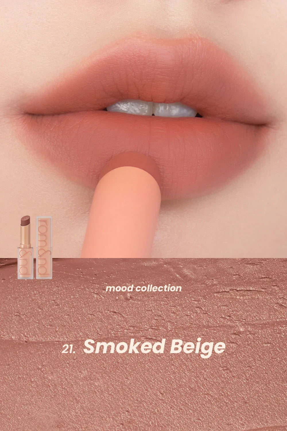 ROM&ND | Zero Matte Lipstick - InternationalCosmetic