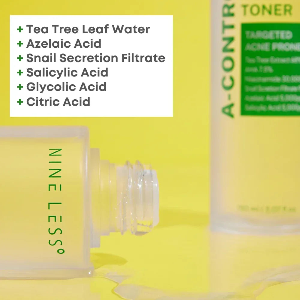 NINE LESS | A-Control Azelaic Acid Toner Mini - 30ml - InternationalCosmetic