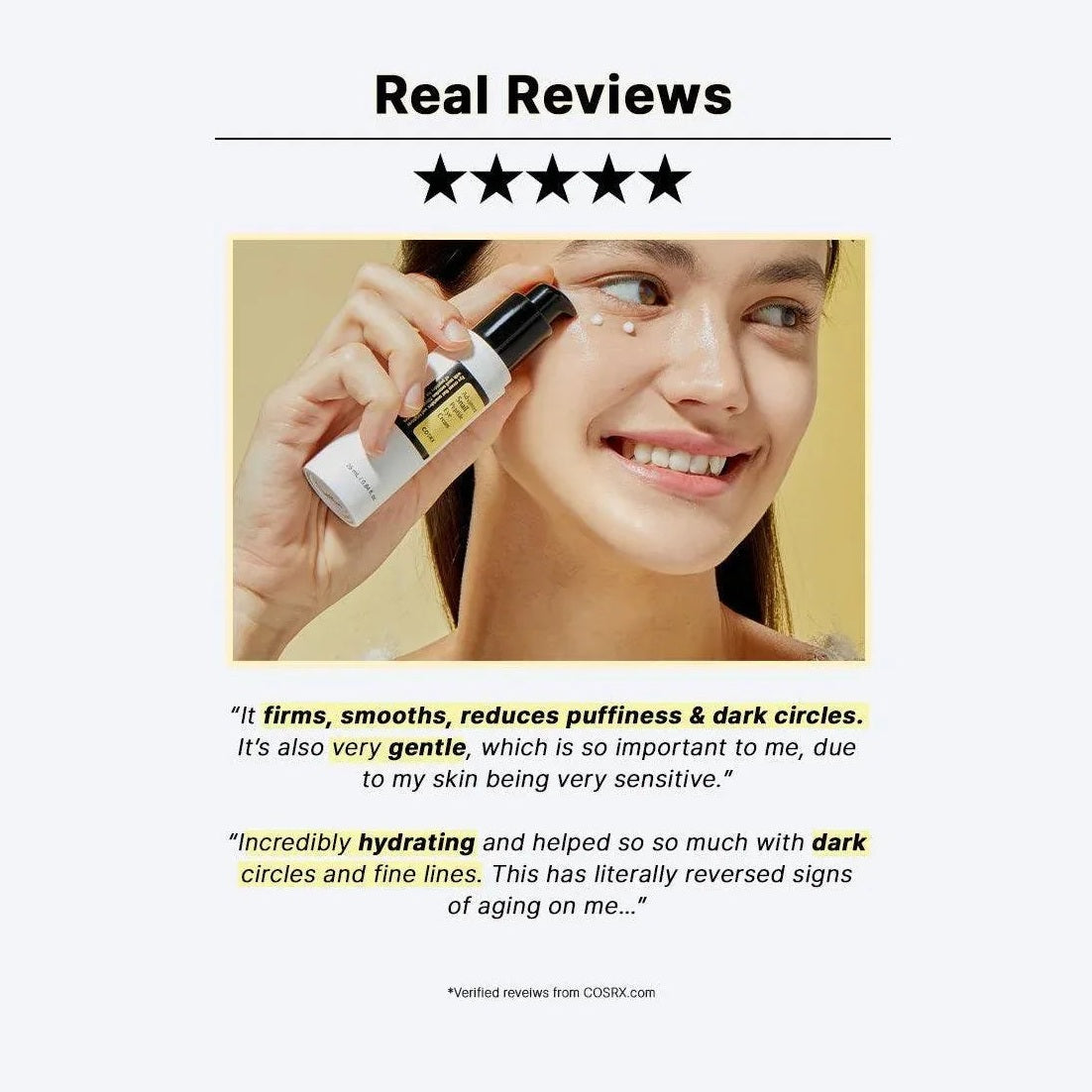 COSRX | Advanced Snail Peptide Eye Cream - 25ml - InternationalCosmetic