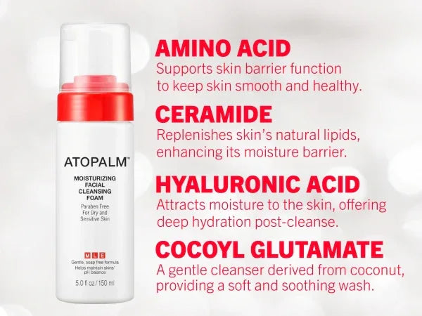 ATOPALM | Moisturizing Facial Cleasing Foam - 150ml - InternationalCosmetic