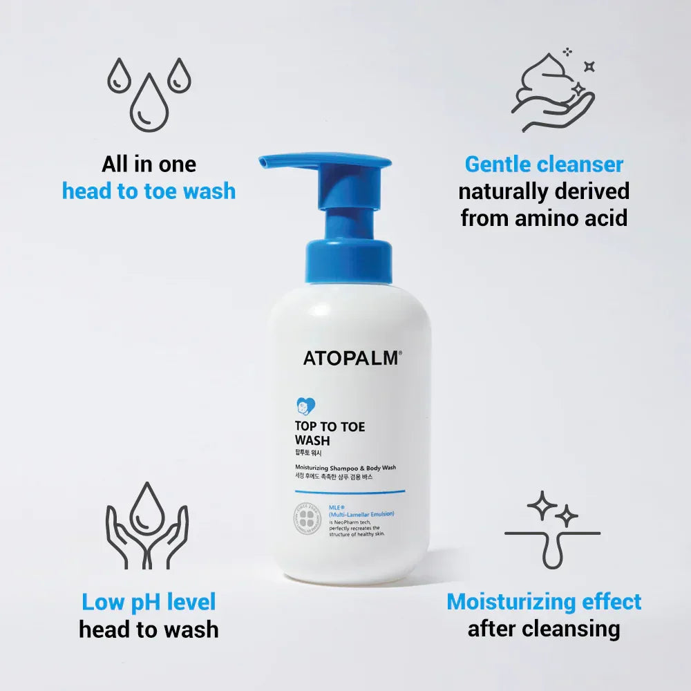 ATOPALM | Top To Toe Wash 300ml - InternationalCosmetic