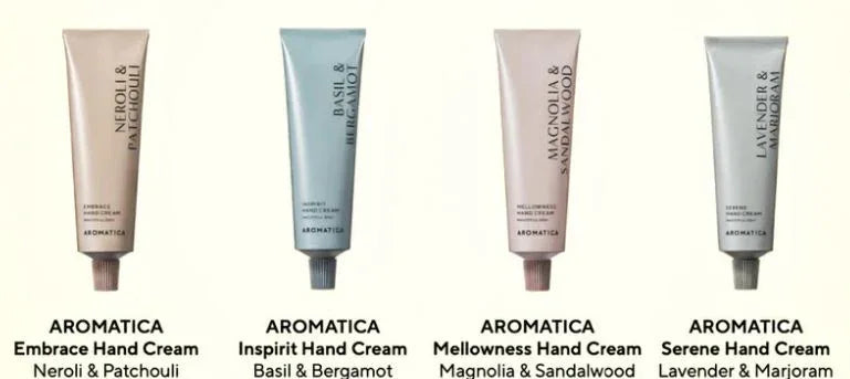 AROMATICA | Inspirit Hand Cream Basil & Bergamot - 30ml - InternationalCosmetic