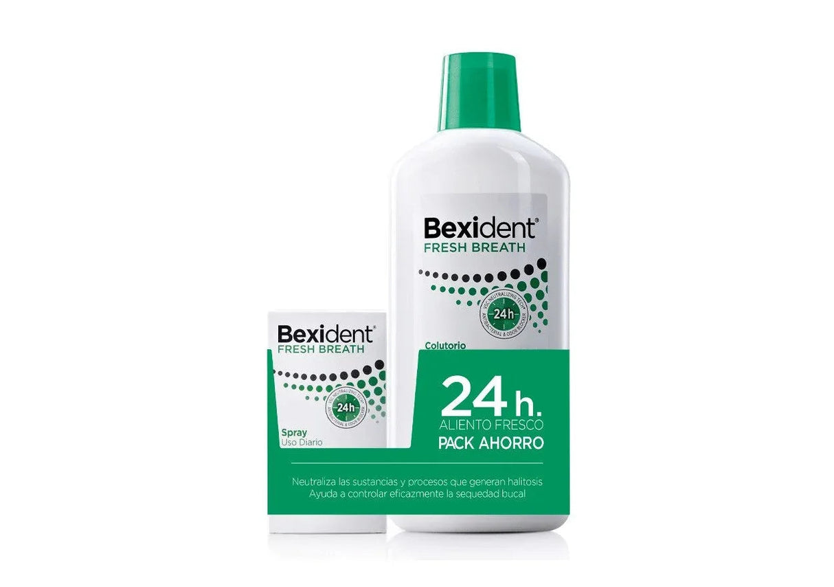 ISDIN | Bexident® Fresh Breath Colutorio + Spray Fresh Breath - 500ml + 15ml - InternationalCosmetic