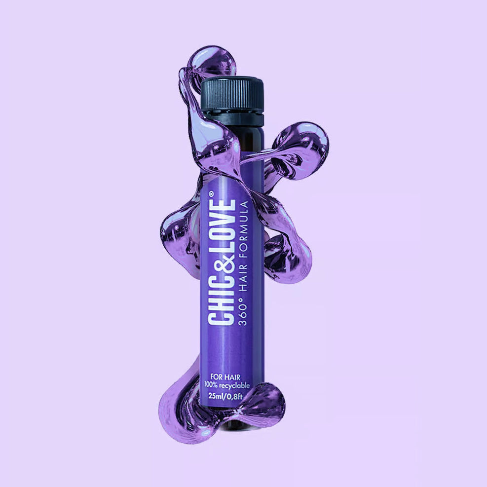 CHIC & LOVE | 360º Hair Formula Forte Elixir Cabello - 20 viales